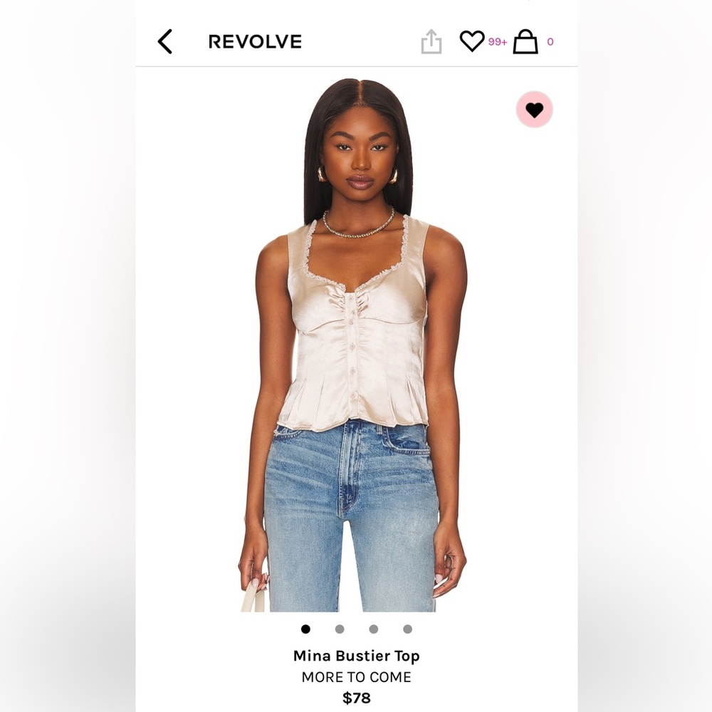 Revolve Mina Bustier Top